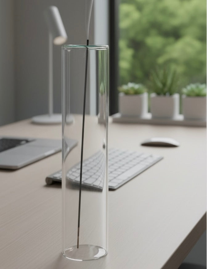 Porta Incenso in Vetro